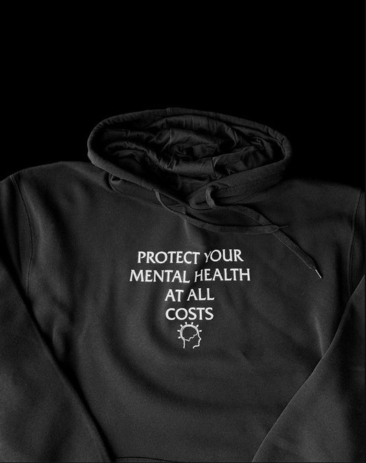 PROTECT YOUR MENTAL BLACK HOODIE